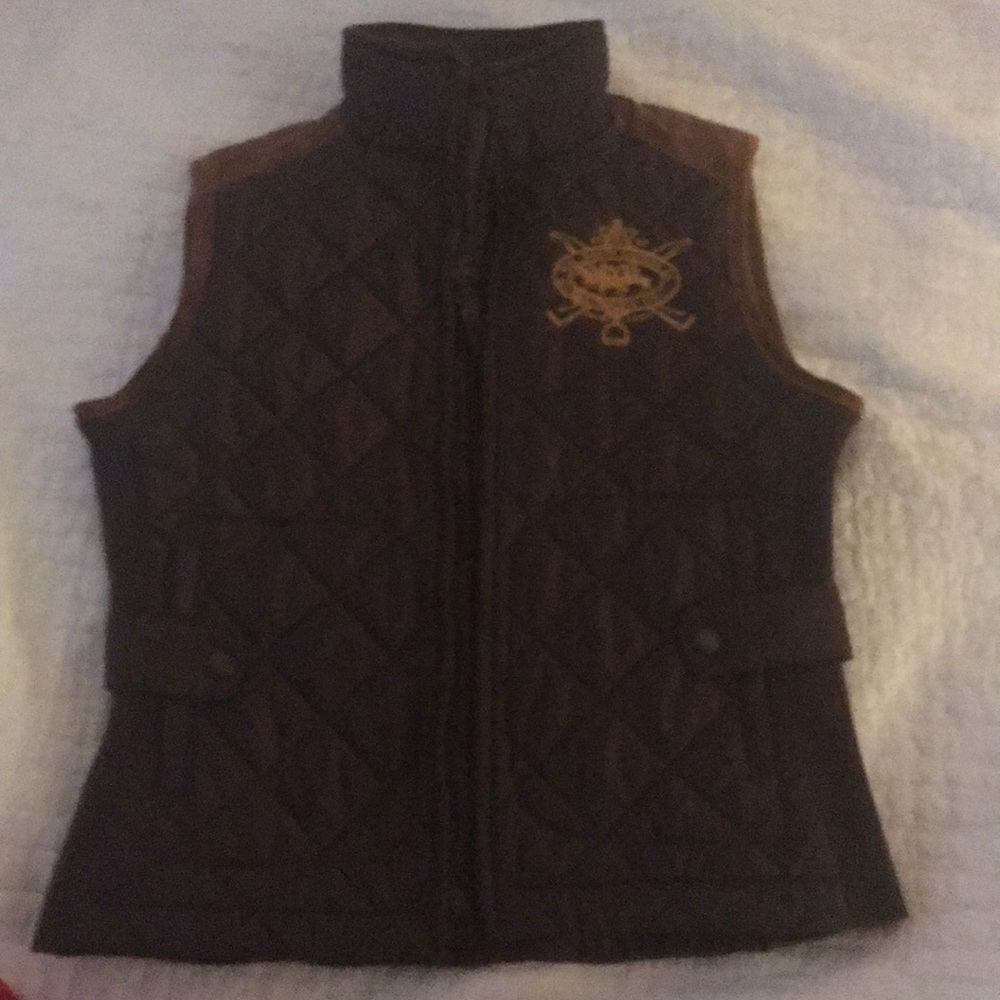 Quilted Ralph Lauren Sport Vest